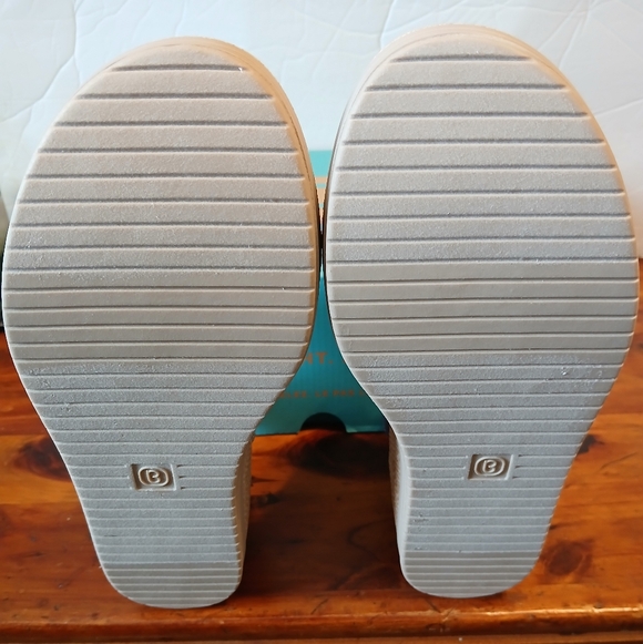 BZEES Reveal Women's Wedge Sandals Size 8.5 Medium NEW - Picture 10 of 10